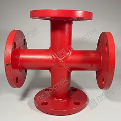 Крест стальной фланцевый КФ Ду-65х50 Ру10