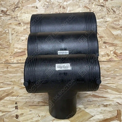 Тройник с закладными элекронагревателями 63х32 мм ПЭ100 SDR11 Xinda (XD)
